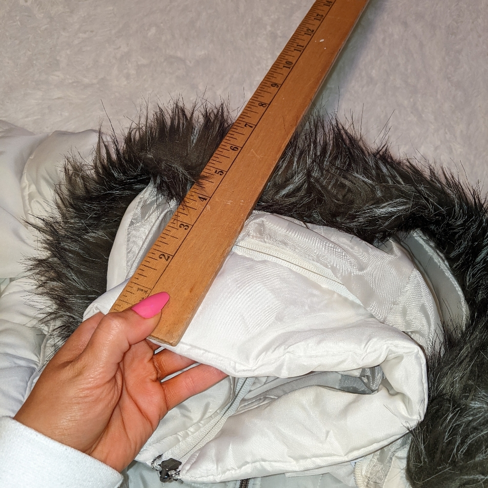 Kc collections White winter kids coat - Picture 16 of 16
